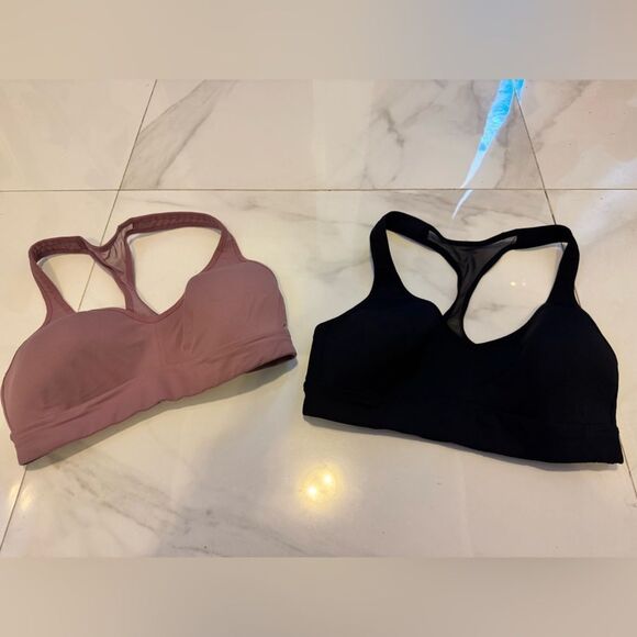 Lululemon Bra bundle -Black and Mauve size 6 #4 - Picture 4 of 9